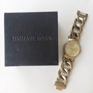 Michael Kors Gold Chain Watch